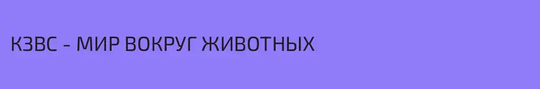 КЗВС - МИР ВОКРУГ ЖИВОТНЫХ